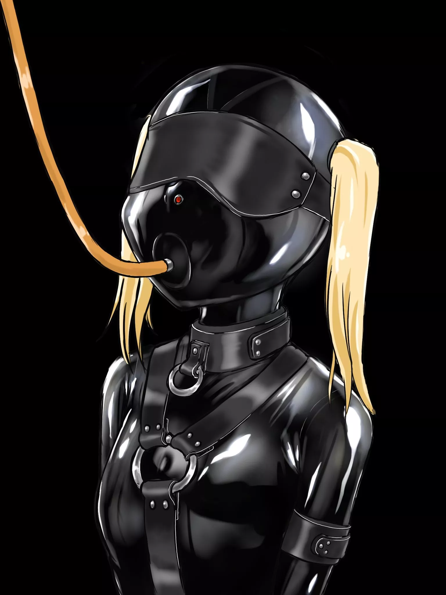 somebody to rp with me being sub? with latex and encasement involved?