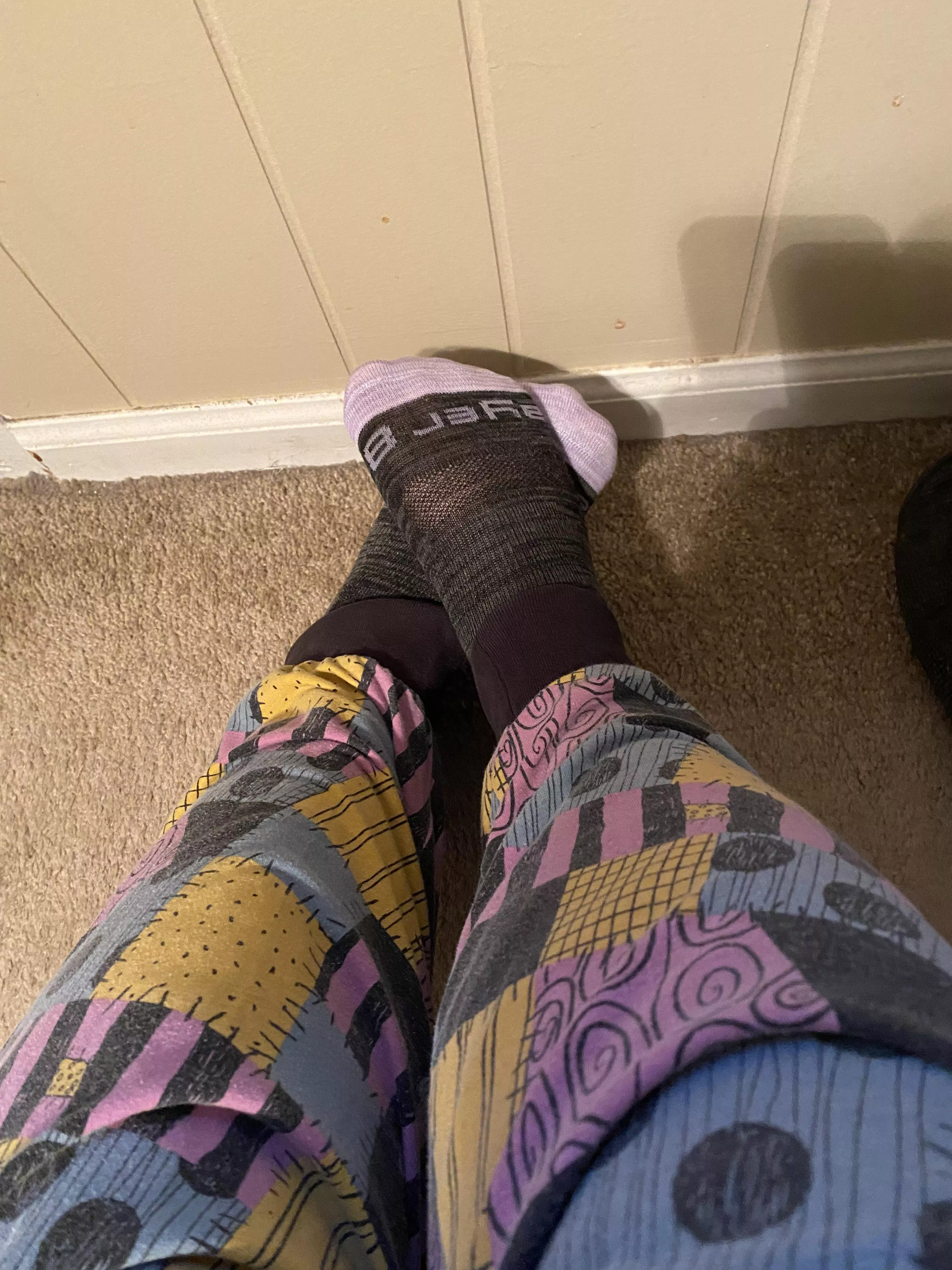 Take these off with your teeth