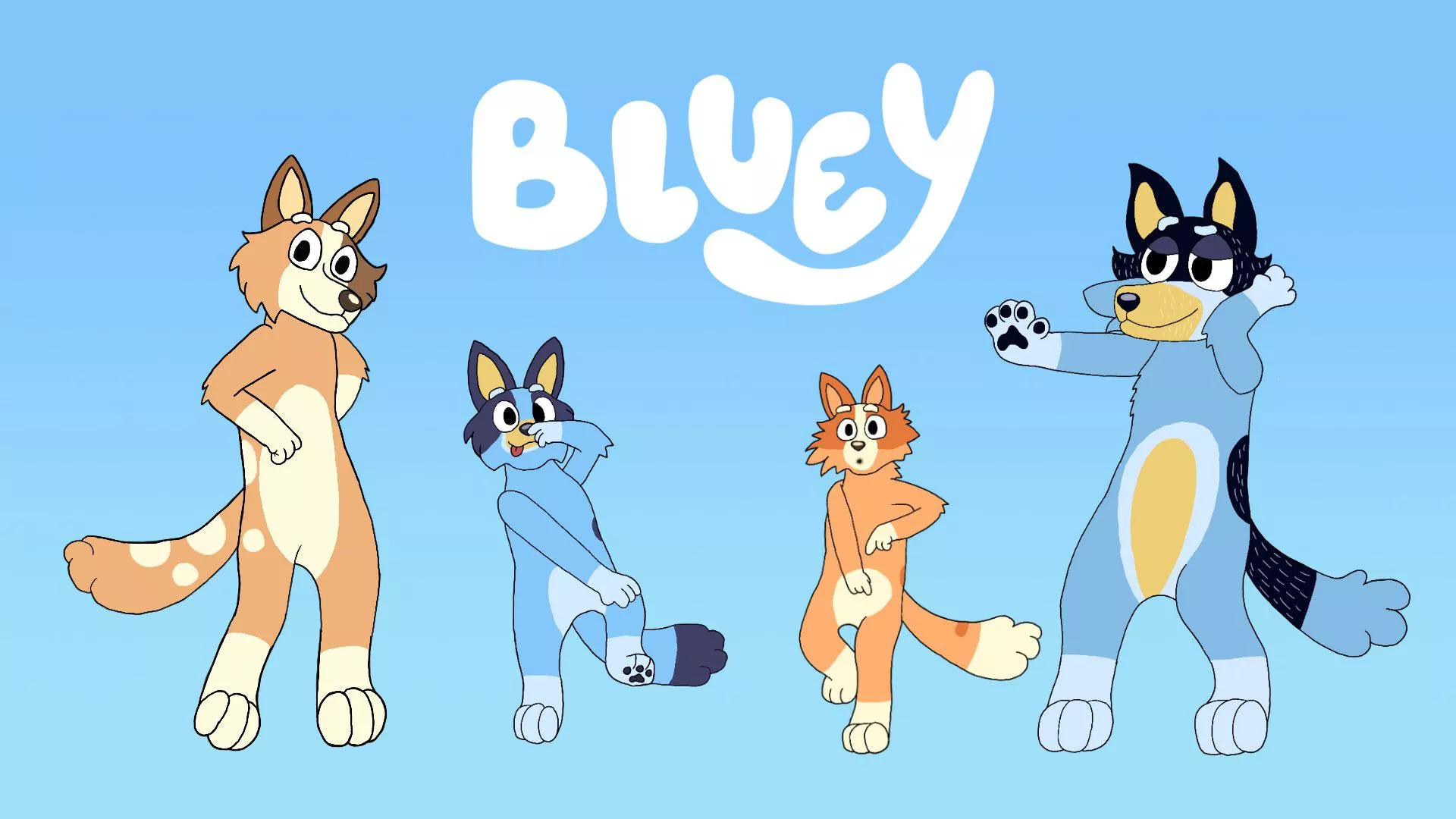 The heeler family in my style the bluey sub don’t like it :(