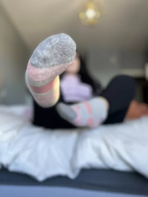The spotlight should always be on the cute socks! 😋 Daily, Weekly, Monthly wears!