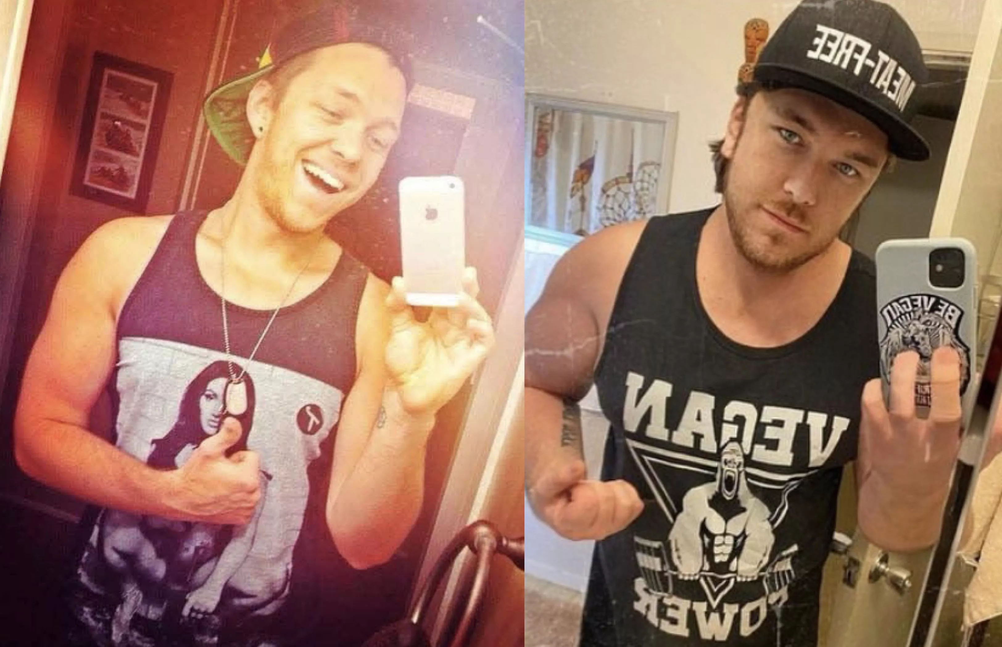 Thought I’d jump on the bandwagon with this whole “10 year challenge” shit 😂