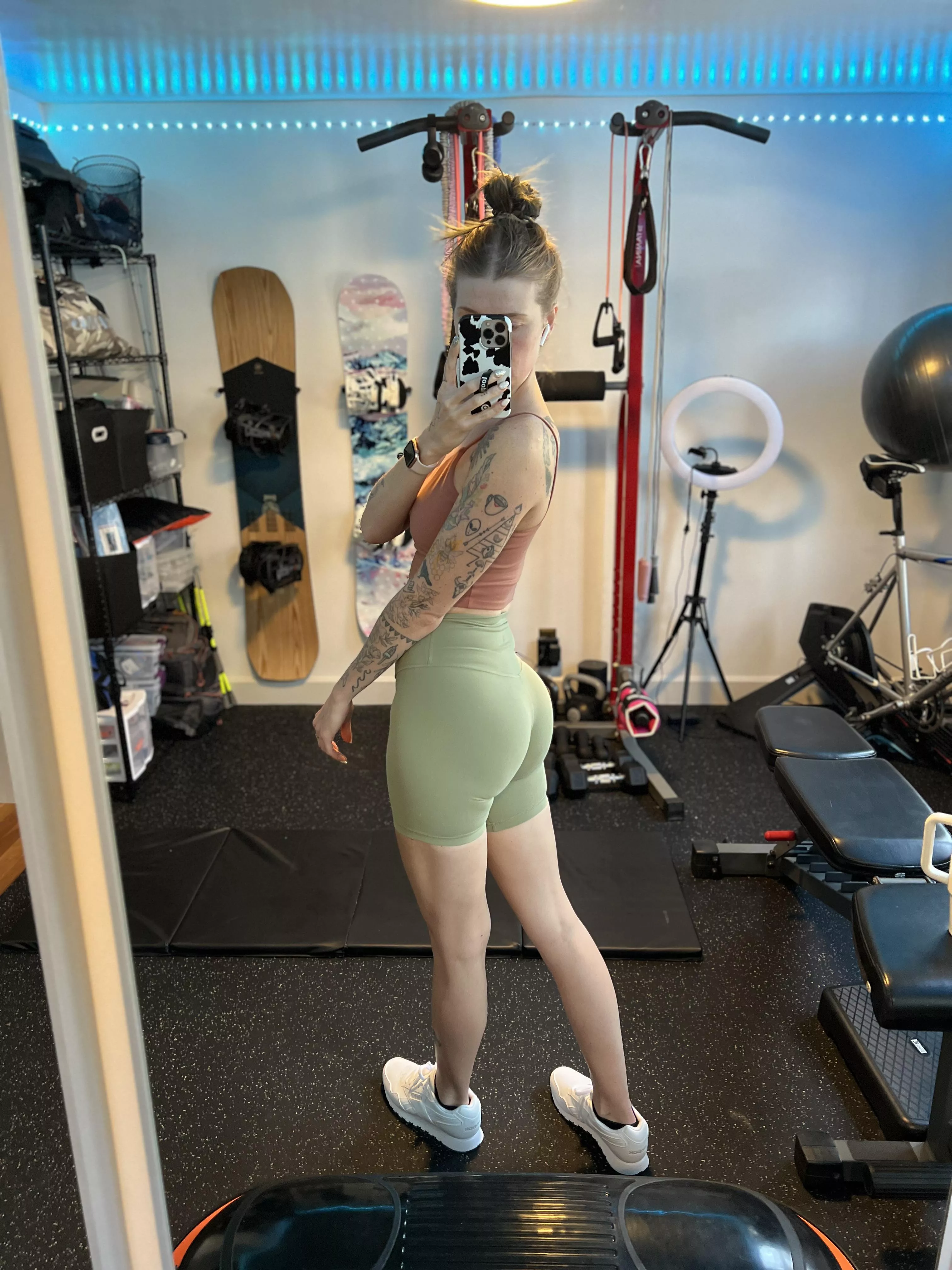 Today’s workout selfie