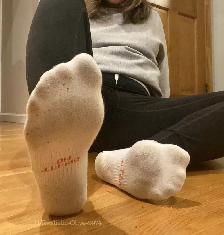 Toe prints and white socks..what more could you ask for?!