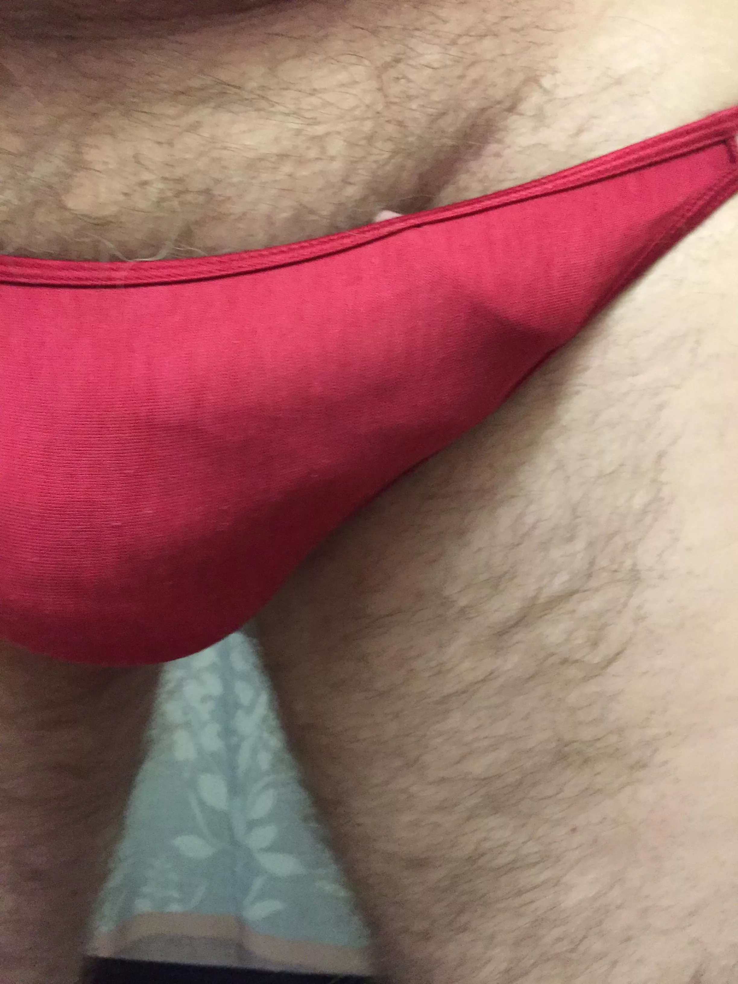 trying the red this morning