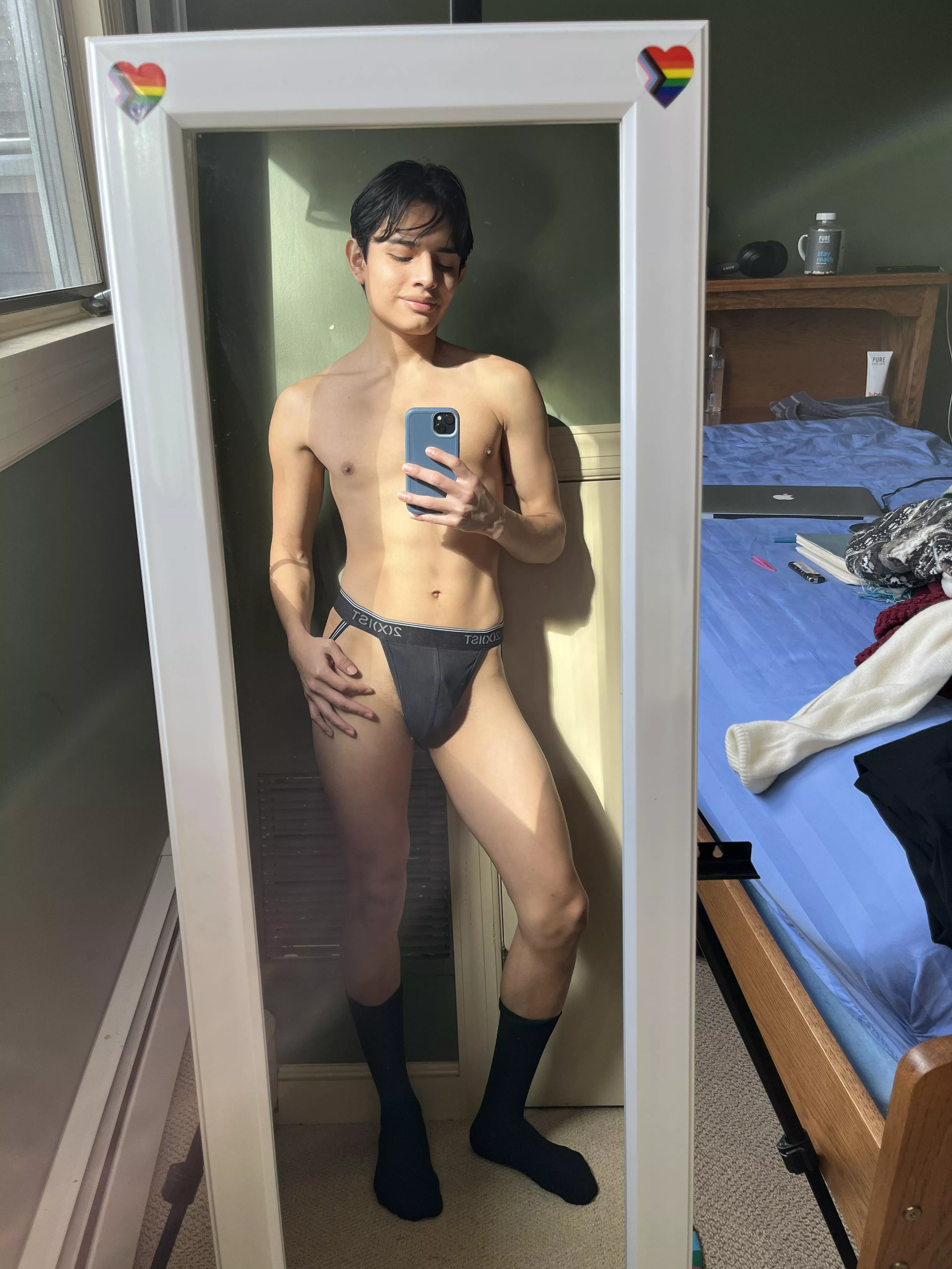 Undressing here 😉