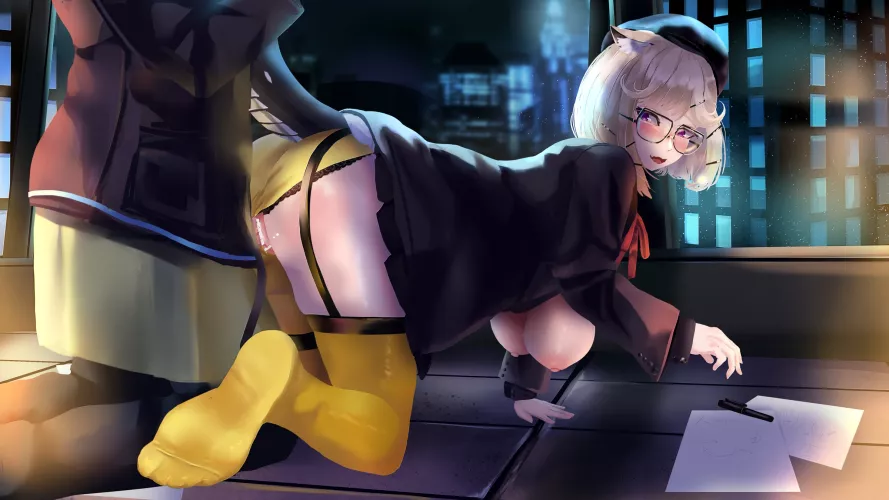 Utage taking it from behind