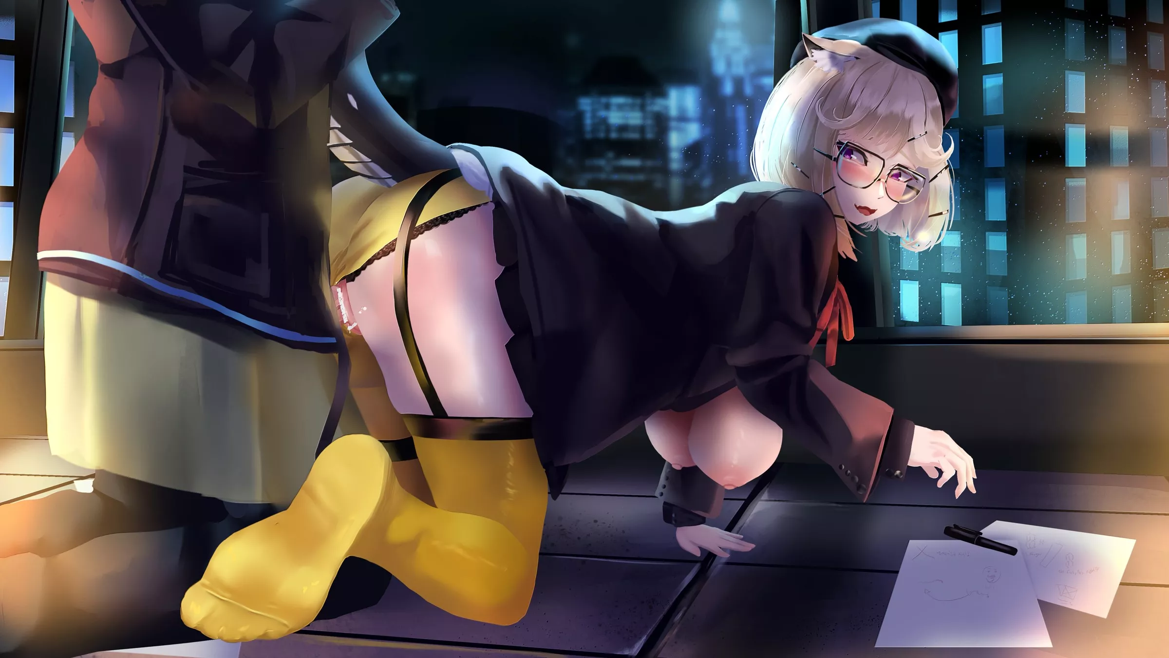 Utage taking it from behind