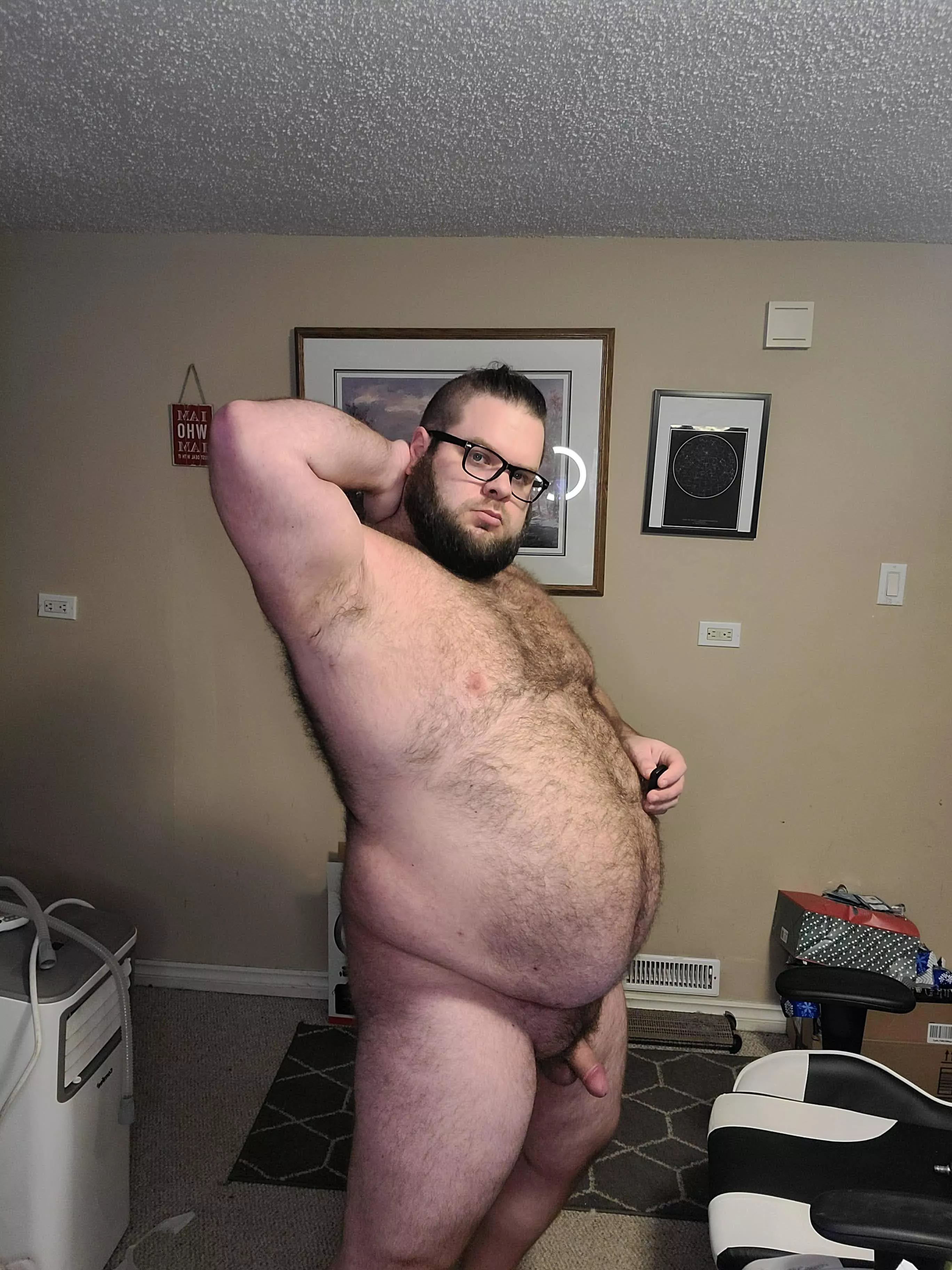 Very musky today, want a sniff?