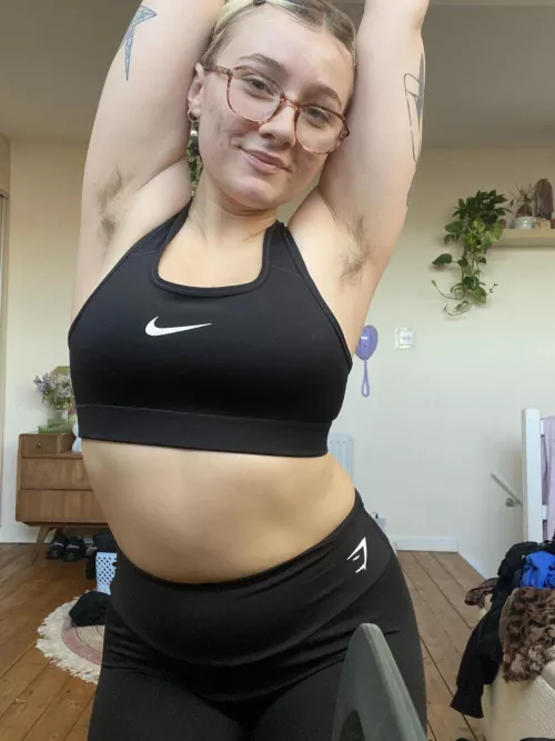 What would you do if you saw my hairy pits in the gym?