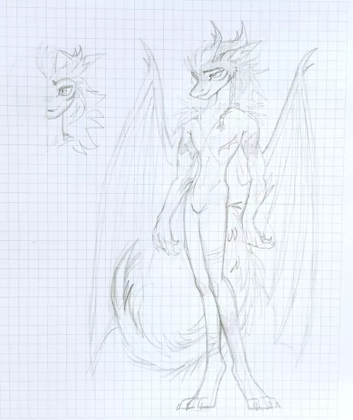 what would you name him? - art by me