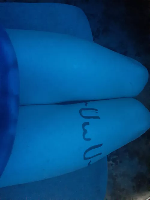 What would you want to do with my thighs?~