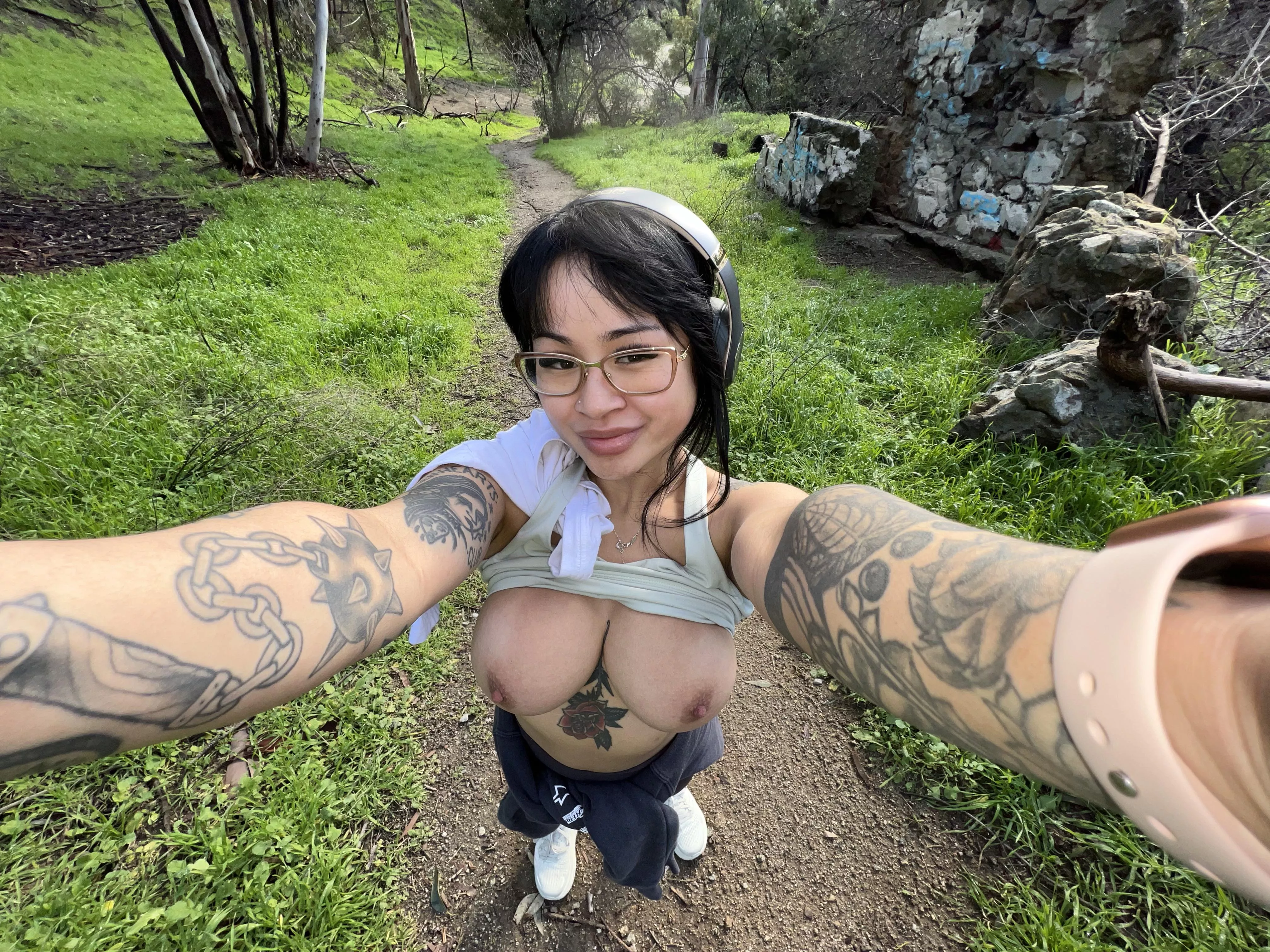 Who wants to fuck me on our hike? [OC]