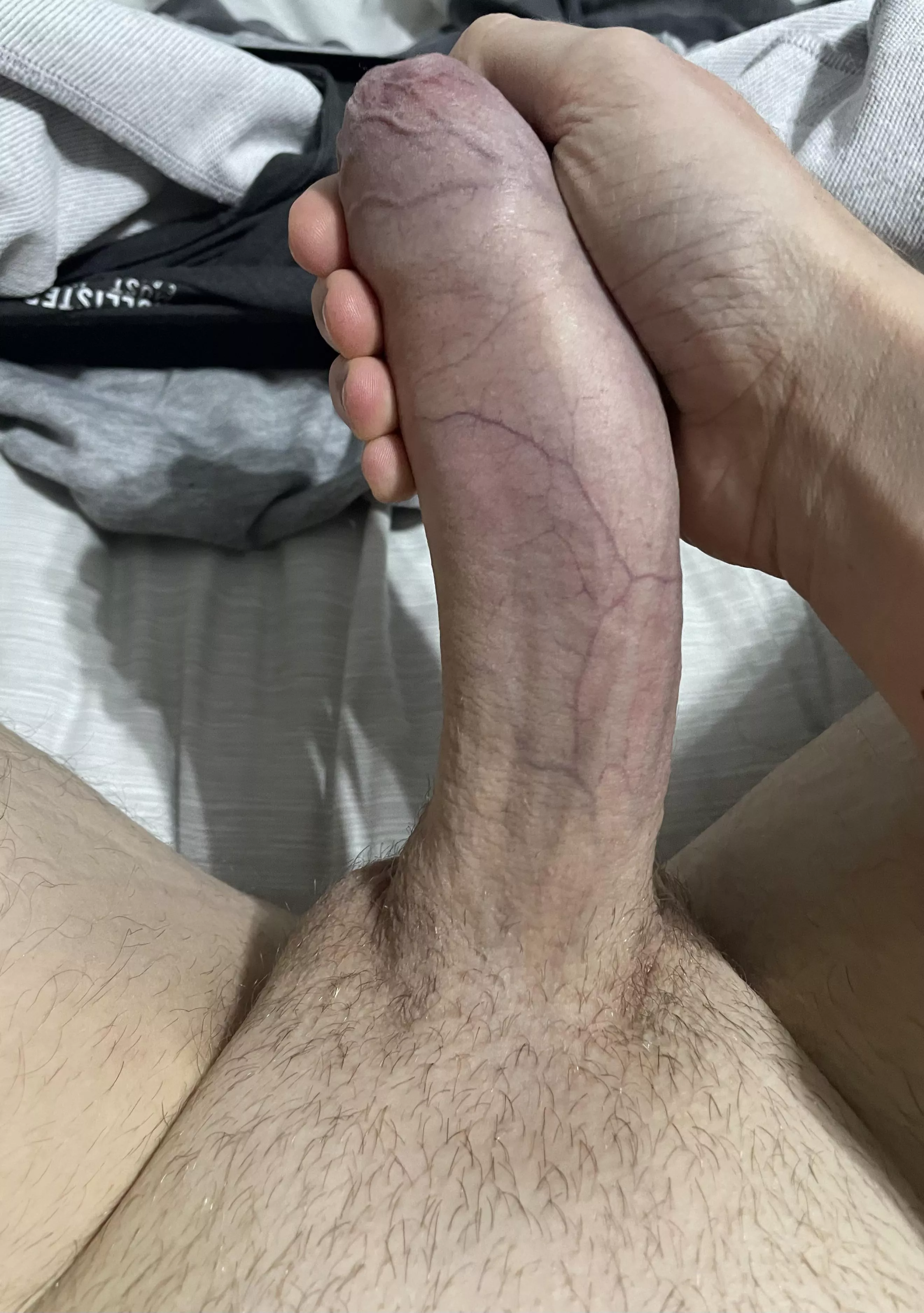 Who wants to take all of this thick British cock? 😉