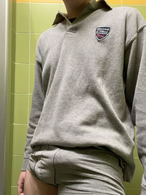 You walk in the public bathroom and see this