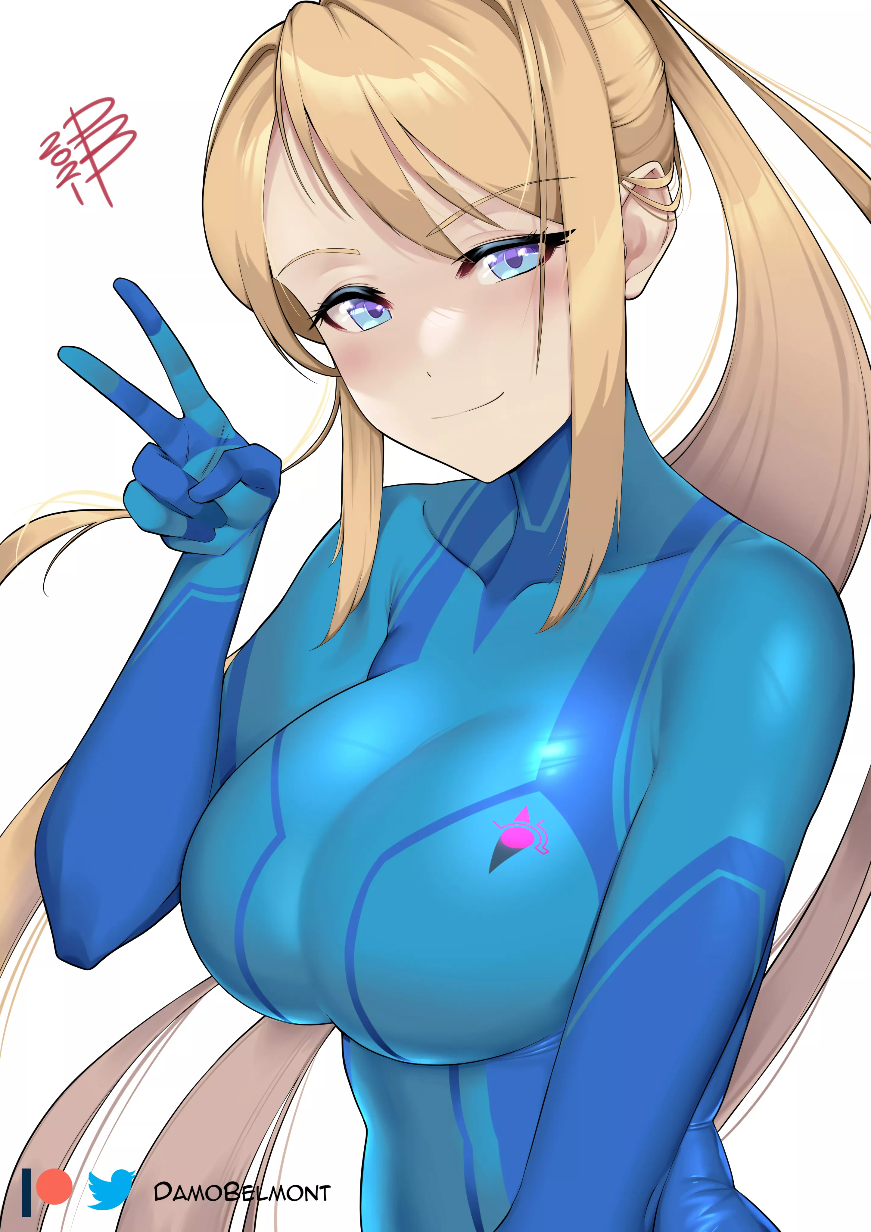 Zero Suit Samus Cutie (DamoBelmont) [Metroid]