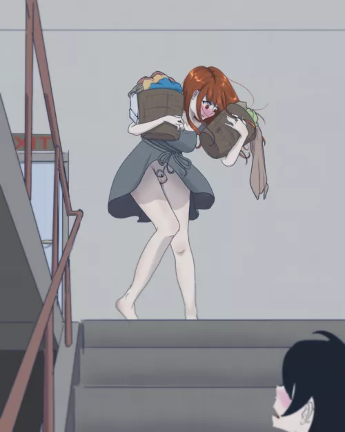 Arms preoccupied - ChasteWorld (Full story in comments!)