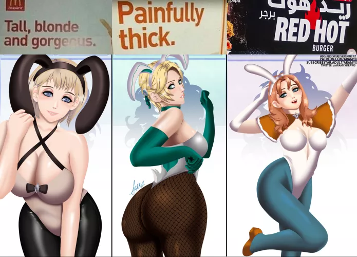 Blue Lion's Bunnies. Which meal would you prefer? (Aramyx)