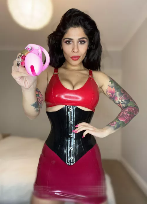 Can't wait to have you locked.. I'll keep the key.