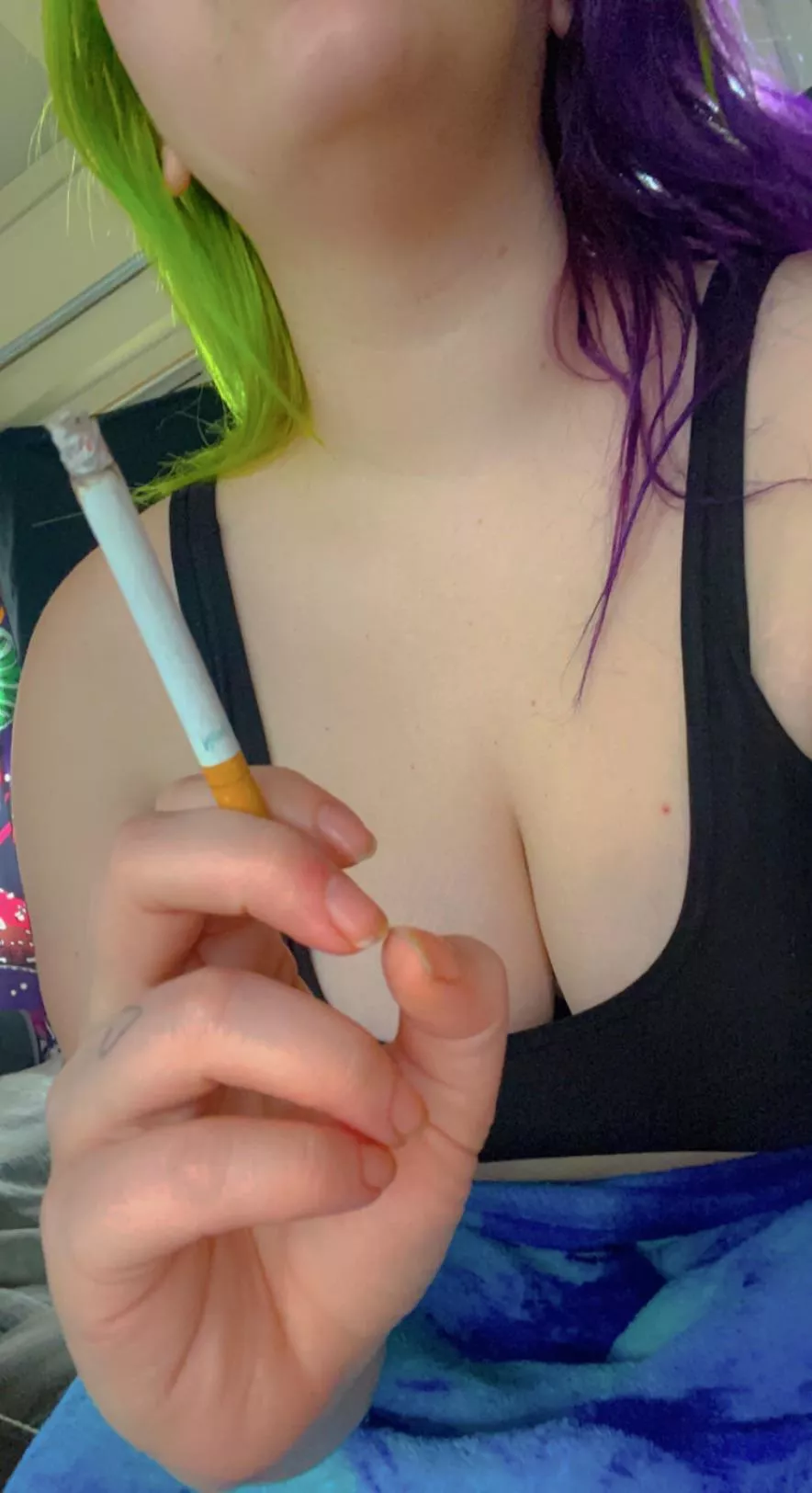 Cigarettes and Cleavage - 2 of my 3 favorite C’s 🤪