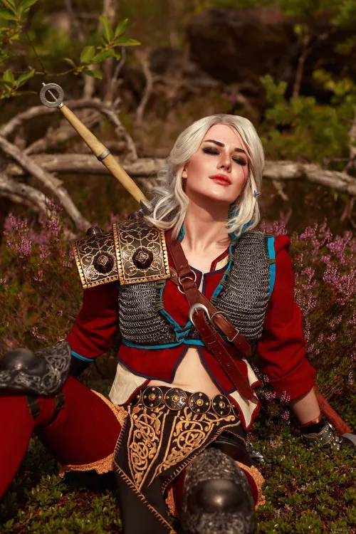 Ciri from Witcher 3: Wild Hunt by vick_torie
