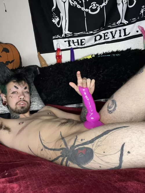 Could you take this entire pup cock including the knot ;3?