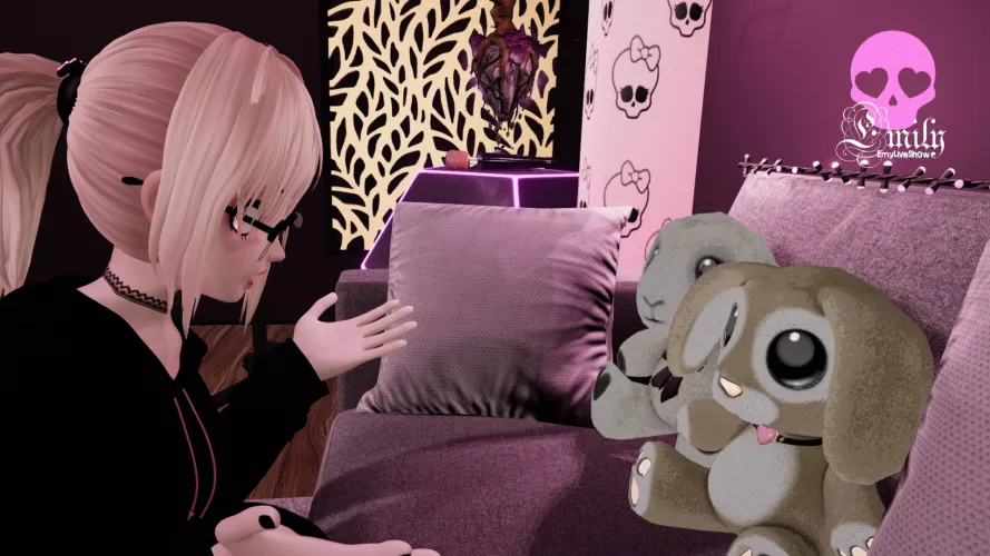 Emy 3 hours trying to prove that she's not horny as hell today https://chaturbate.com/emyliveshow