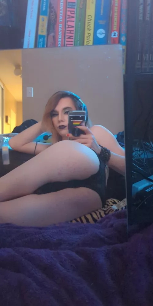 enjoying the view~ ?