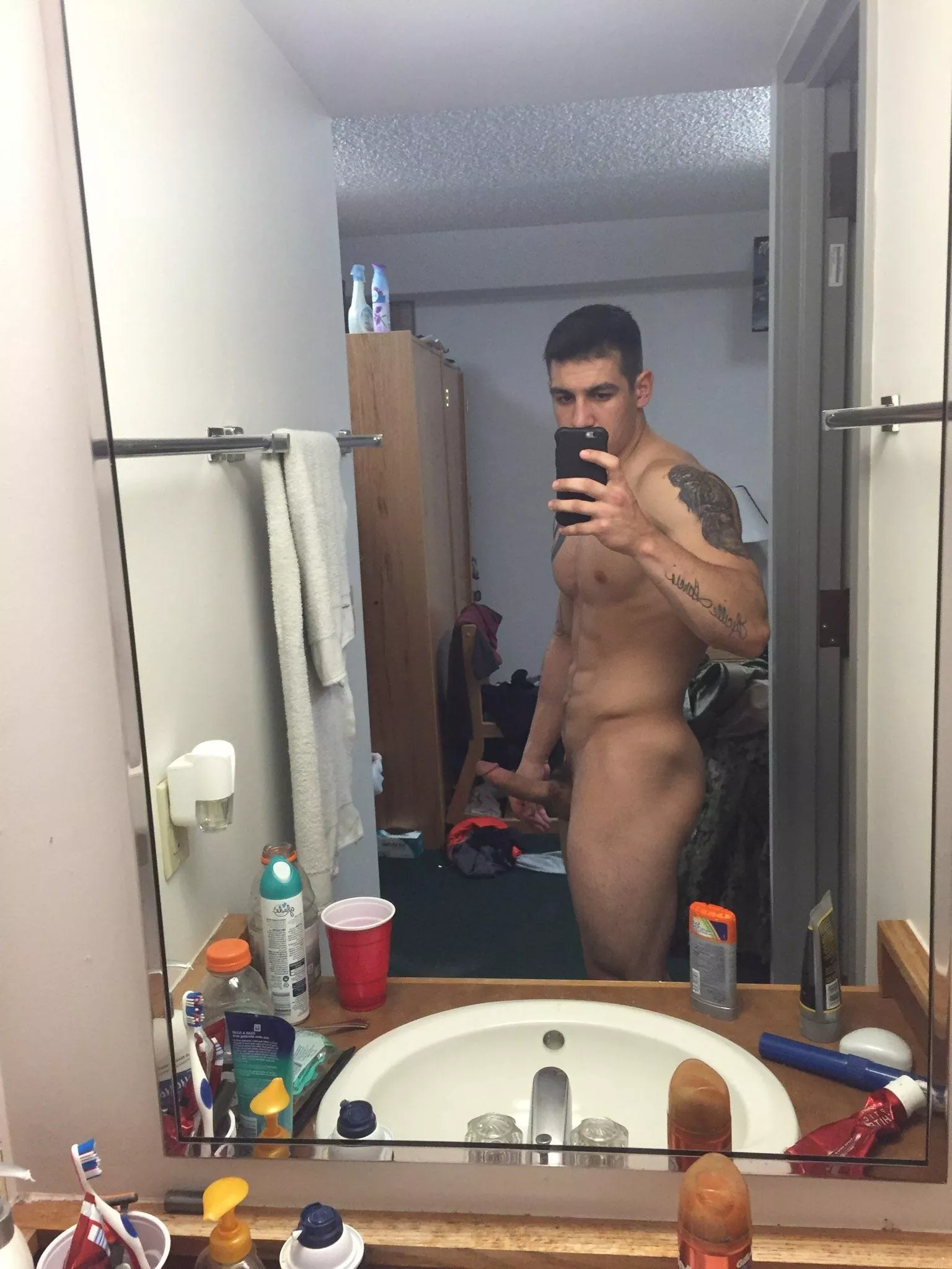 Fat Latino military dick