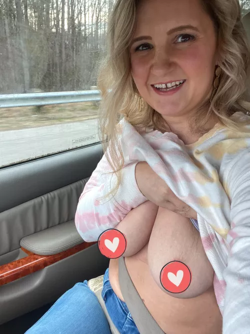 First time flashing in public