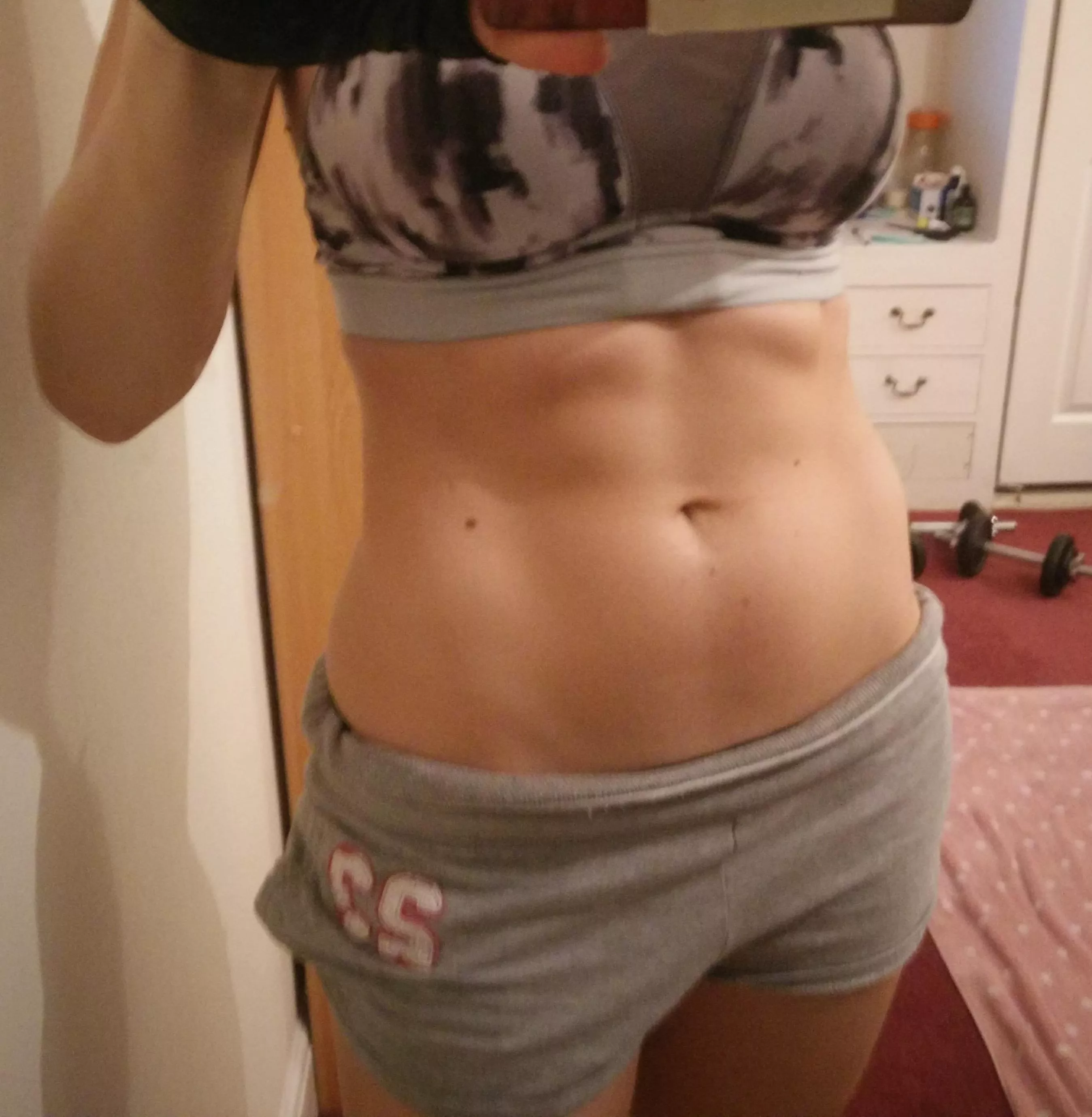 Flight Attendant being a little naughty ;)