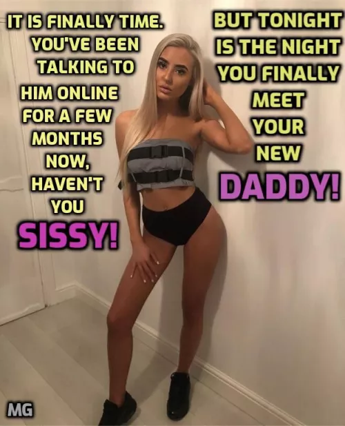 Get your reward sissy