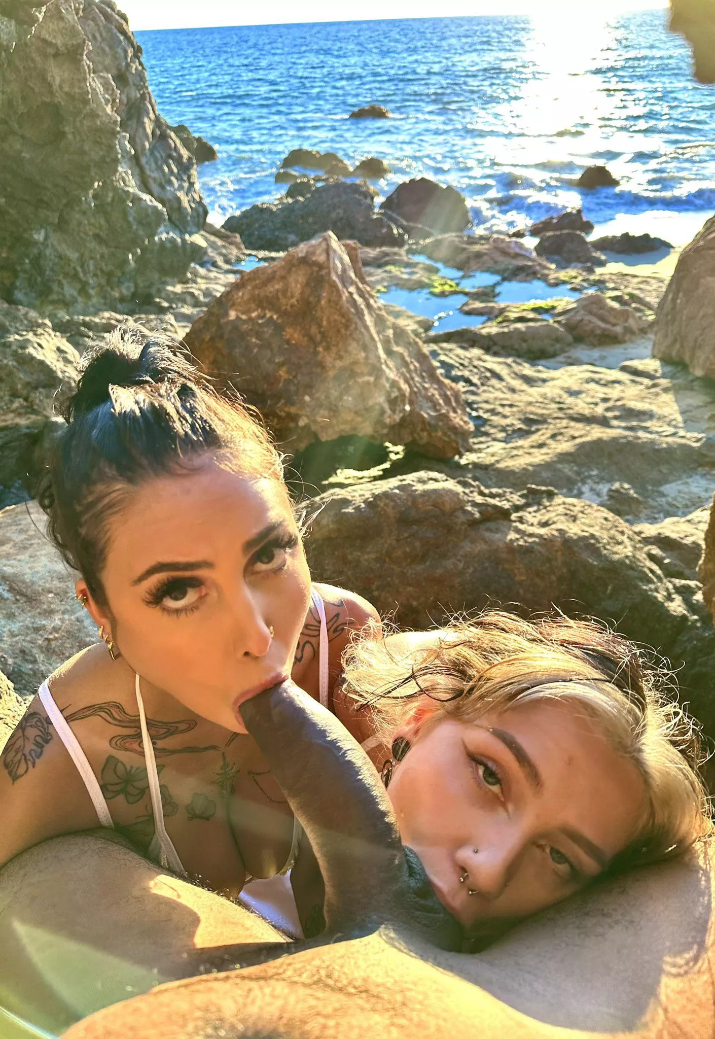 Great day for the beach and a BJ