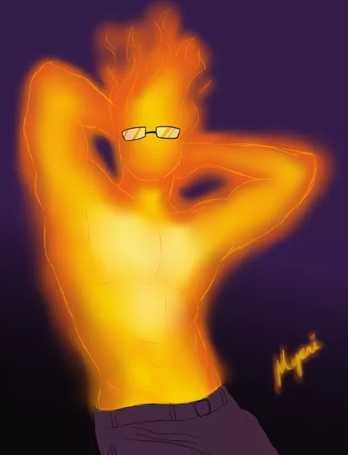 [Grillby] Thought we needed some more of this guy so I made my own