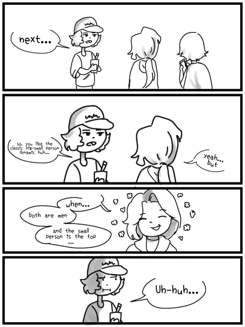 Hate it when they get weirded out, not everyone likes the same thing