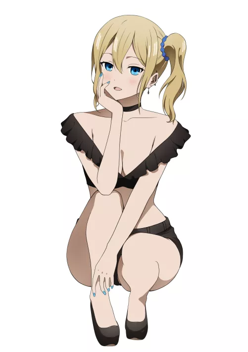 Hayasaka in black
