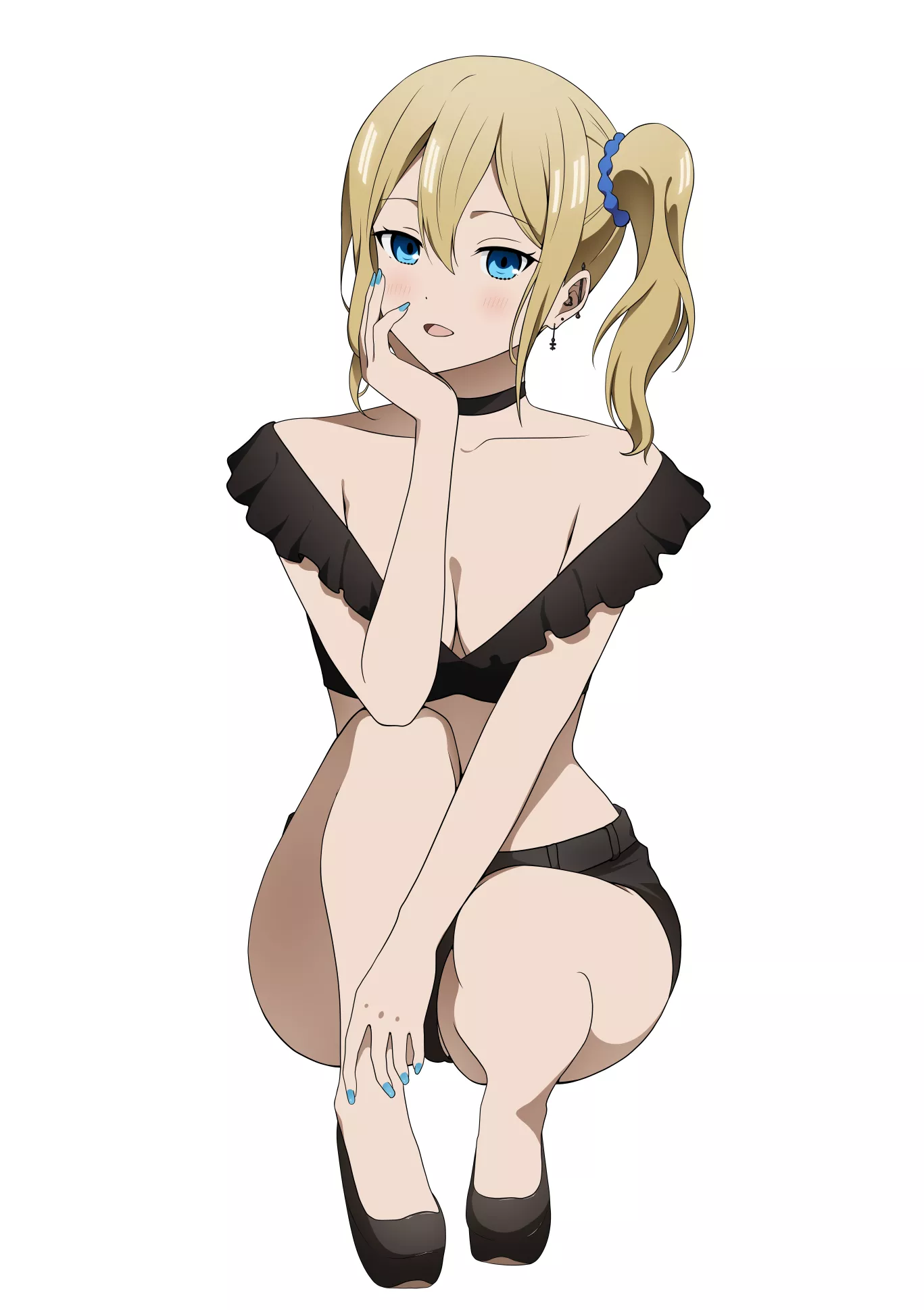 Hayasaka in black