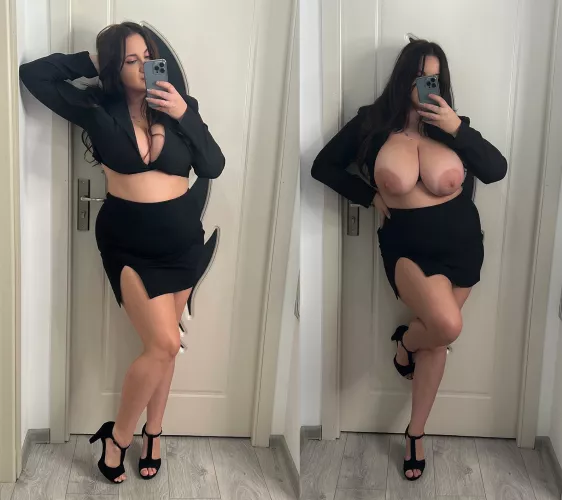 Here's what my co-workers don't get to see. yay or nay ?