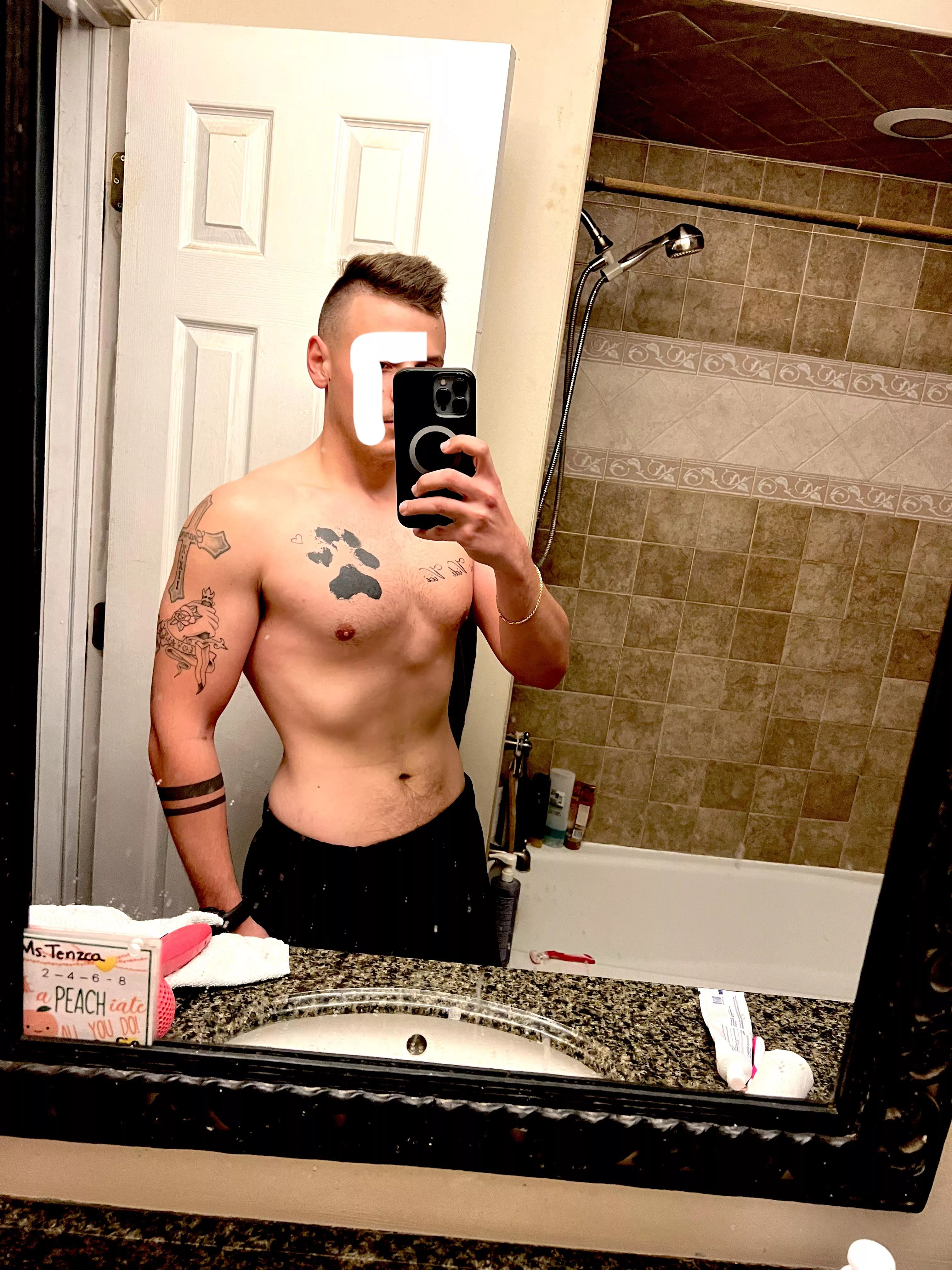 How do I look? Been putting in work!