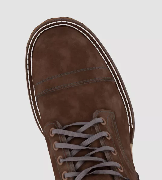 How many more resoles does double stitching allow for vs single row stitching?