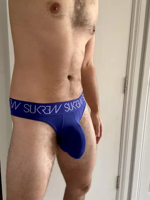 I can’t get over the bulge in my new briefs!