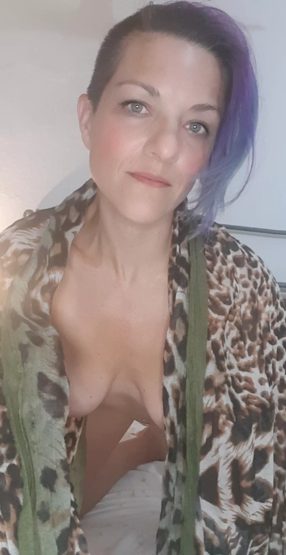 I forgot to put something under my clothes