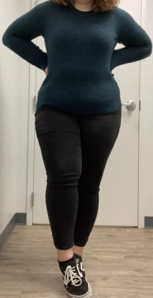 I have a little secret under my work outfit