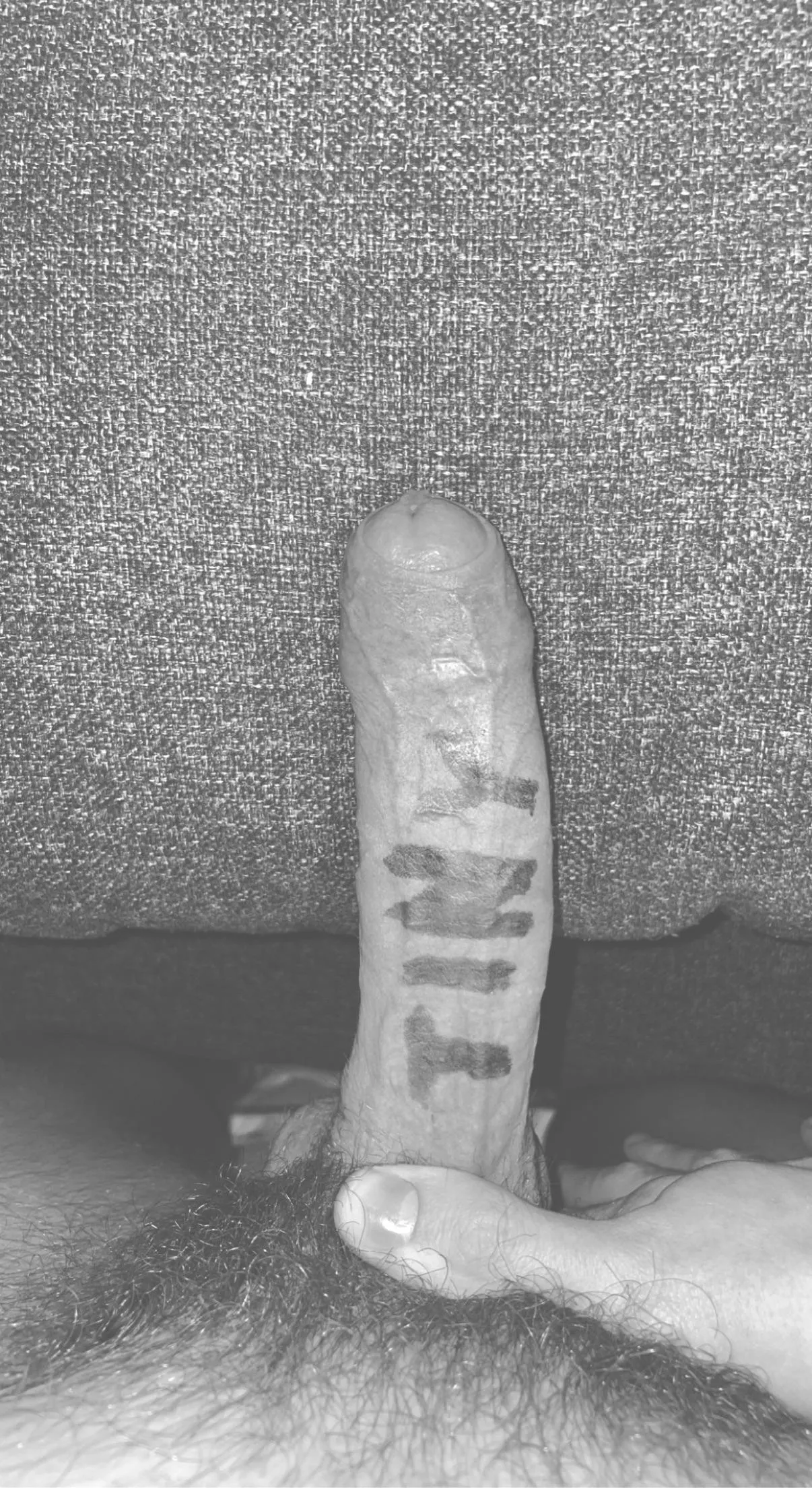 I just compared my tiny cock to @Think_Run s cock and of course he won. another loss for me...another win for him.