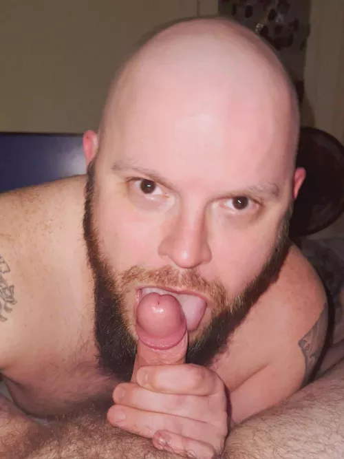 I love a mouthful of my boyfriend's cock for breakfast!