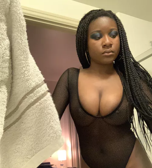 I love my round brown boobies [image]