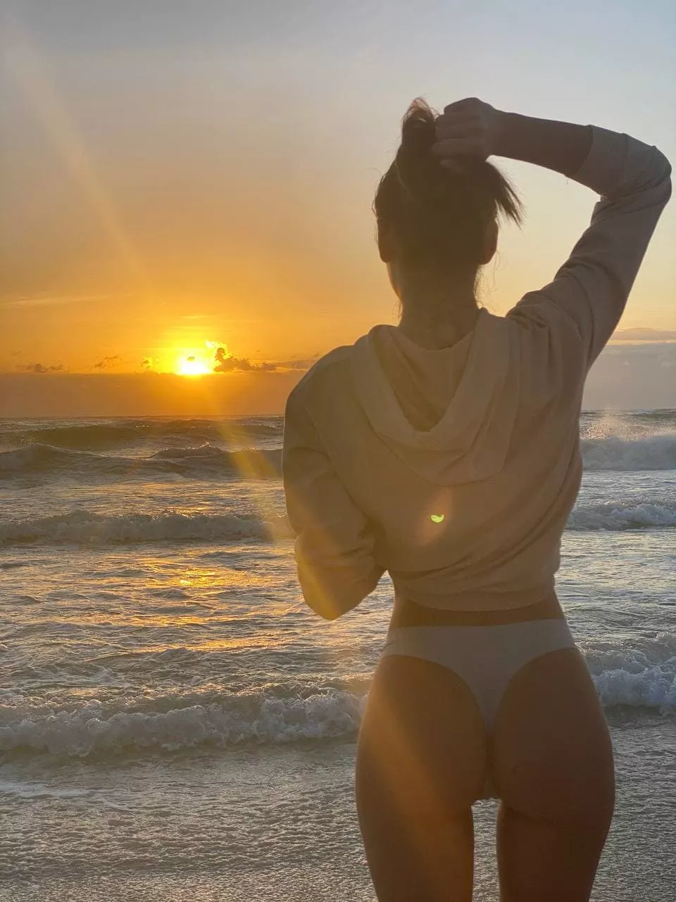 I love the sunset, and watching it like this is even better