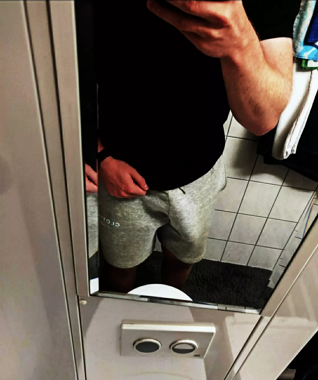 I might get a few looks at the gym