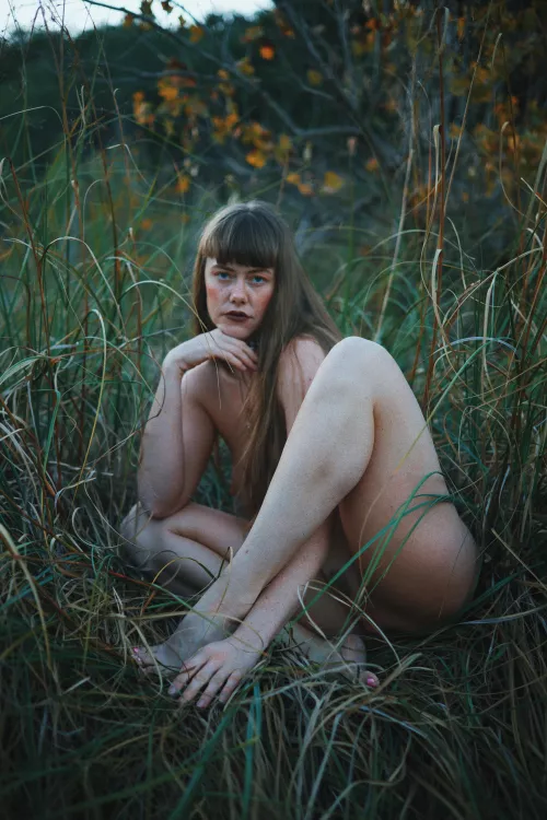 I spy a nymph in the grass