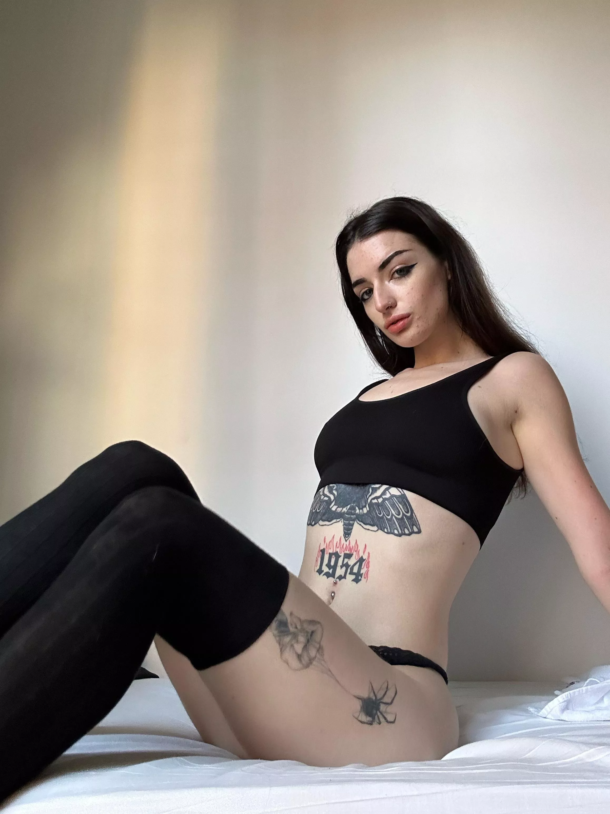 I think it’s obvious, right? The knee socks have to stay on during sex.