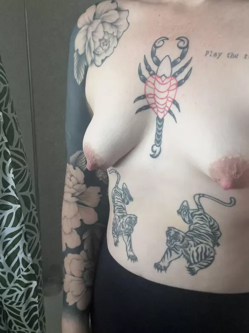 I try compensating in other ways